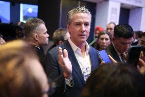 Gavin Newsom at World Economic Forum Annual Meeting - Davos
