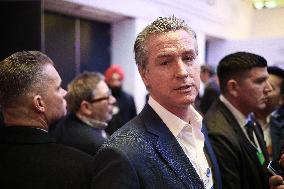 Gavin Newsom at World Economic Forum Annual Meeting - Davos