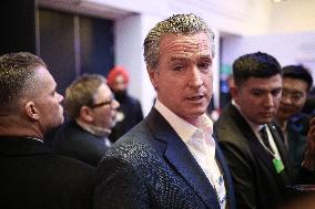 Gavin Newsom at World Economic Forum Annual Meeting - Davos