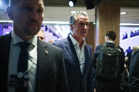 Gavin Newsom at World Economic Forum Annual Meeting - Davos