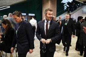 David Beckham At World Economic Forum Annual Meeting - Davos