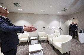 Macron And Carney At World Economic Forum Annual Meeting - Davos