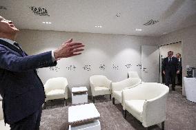 Macron And Carney At World Economic Forum Annual Meeting - Davos