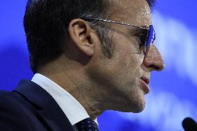Macron at World Economic Forum Annual Meeting 2026 - Davos