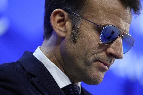 Macron at World Economic Forum Annual Meeting 2026 - Davos