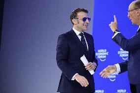 Macron at World Economic Forum Annual Meeting 2026 - Davos