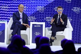 Macron at World Economic Forum Annual Meeting 2026 - Davos