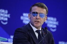 Macron at World Economic Forum Annual Meeting 2026 - Davos