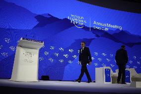 Macron at World Economic Forum Annual Meeting 2026 - Davos