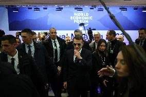Macron at World Economic Forum Annual Meeting 2026 - Davos