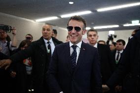 Macron at World Economic Forum Annual Meeting 2026 - Davos