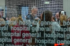 Royals Visit To Command Post After Adamuz Railway Train Accident - Spain