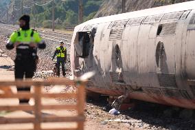 Train Derailment Aftermath - Adamuz
