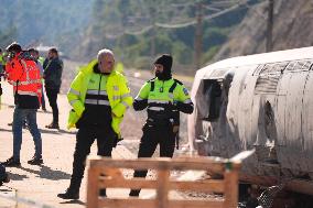 Train Derailment Aftermath - Adamuz