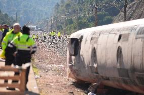 Train Derailment Aftermath - Adamuz