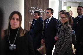 Macron at World Economic Forum Annual Meeting 2026 - Davos