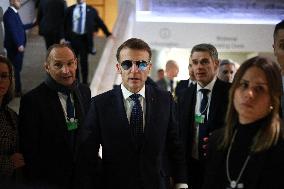 Macron at World Economic Forum Annual Meeting 2026 - Davos