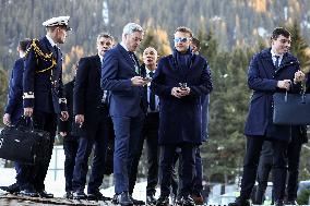 Macron at World Economic Forum Annual Meeting 2026 - Davos