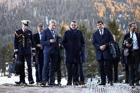 Macron at World Economic Forum Annual Meeting 2026 - Davos