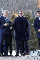 Macron at World Economic Forum Annual Meeting 2026 - Davos