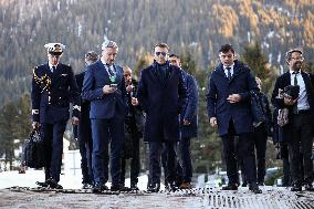 Macron at World Economic Forum Annual Meeting 2026 - Davos