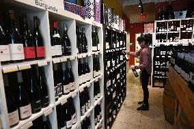 President Trump threatened to impose 200 percent tariffs on French wine