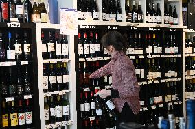 President Trump threatened to impose 200 percent tariffs on French wine