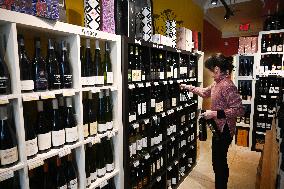 President Trump threatened to impose 200 percent tariffs on French wine