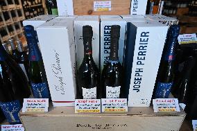 President Trump threatened to impose 200 percent tariffs on French wine