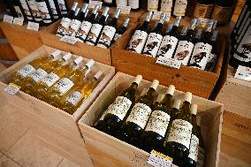 President Trump threatened to impose 200 percent tariffs on French wine