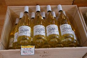 President Trump threatened to impose 200 percent tariffs on French wine