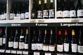 President Trump threatened to impose 200 percent tariffs on French wine