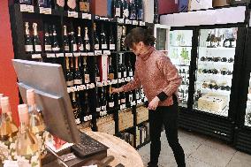 President Trump threatened to impose 200 percent tariffs on French wine