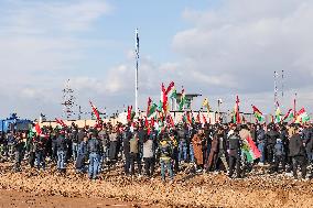 Demonstration in Support of Kurds in Syria - Iraq