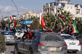 Demonstration in Support of Kurds in Syria - Iraq
