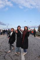 Demonstration in Support of Kurds in Syria - Iraq