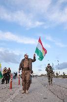 Demonstration in Support of Kurds in Syria - Iraq