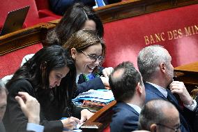 Session of Questions to The Government - Paris