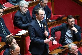 Session of Questions to The Government - Paris