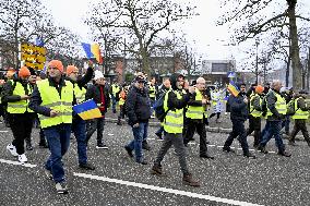 Farmers Demonstrate Against the EU-Mercosur Agreement - Strasbourg