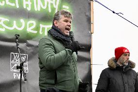 Farmers Demonstrate Against the EU-Mercosur Agreement - Strasbourg