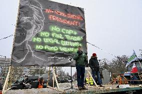 Farmers Demonstrate Against the EU-Mercosur Agreement - Strasbourg
