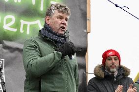 Farmers Demonstrate Against the EU-Mercosur Agreement - Strasbourg