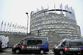 Farmers Demonstrate Against the EU-Mercosur Agreement - Strasbourg