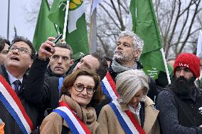 Farmers Demonstrate Against the EU-Mercosur Agreement - Strasbourg