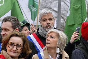 Farmers Demonstrate Against the EU-Mercosur Agreement - Strasbourg