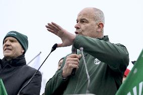 Farmers Demonstrate Against the EU-Mercosur Agreement - Strasbourg