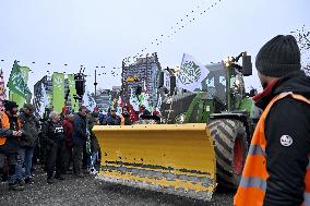 Farmers Demonstrate Against the EU-Mercosur Agreement - Strasbourg
