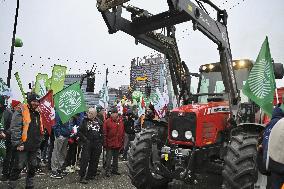 Farmers Demonstrate Against the EU-Mercosur Agreement - Strasbourg