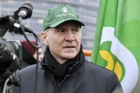 Farmers Demonstrate Against the EU-Mercosur Agreement - Strasbourg